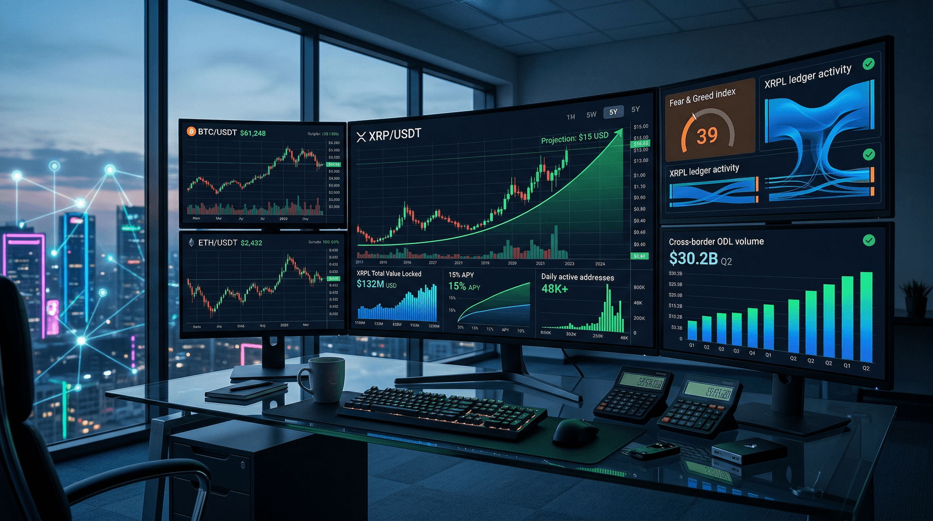 XRP 5-Year Forecast Projects $0.80-$15 by 2031