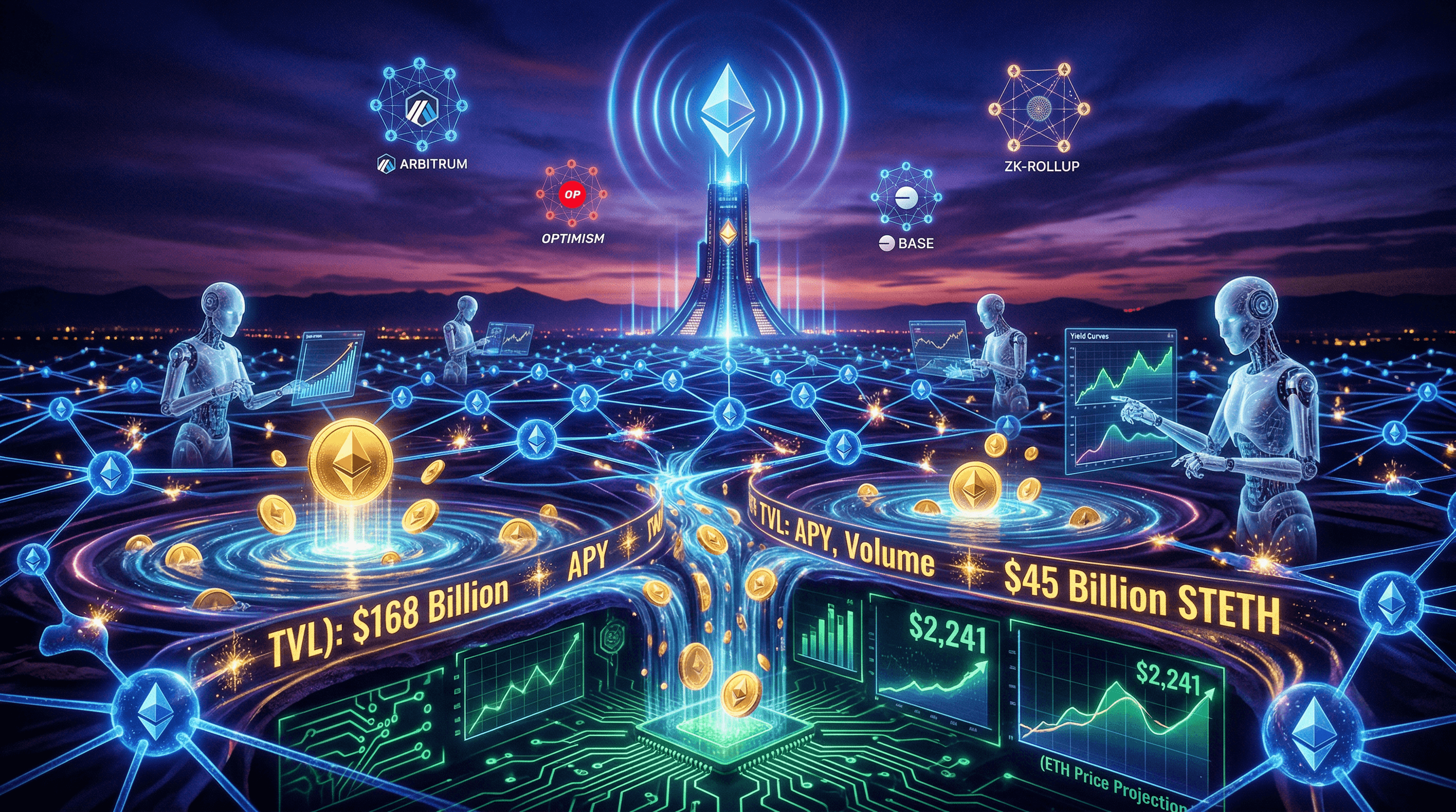 Ethereum Utility Drives $2,241 Surge, Tops DeFi Charts