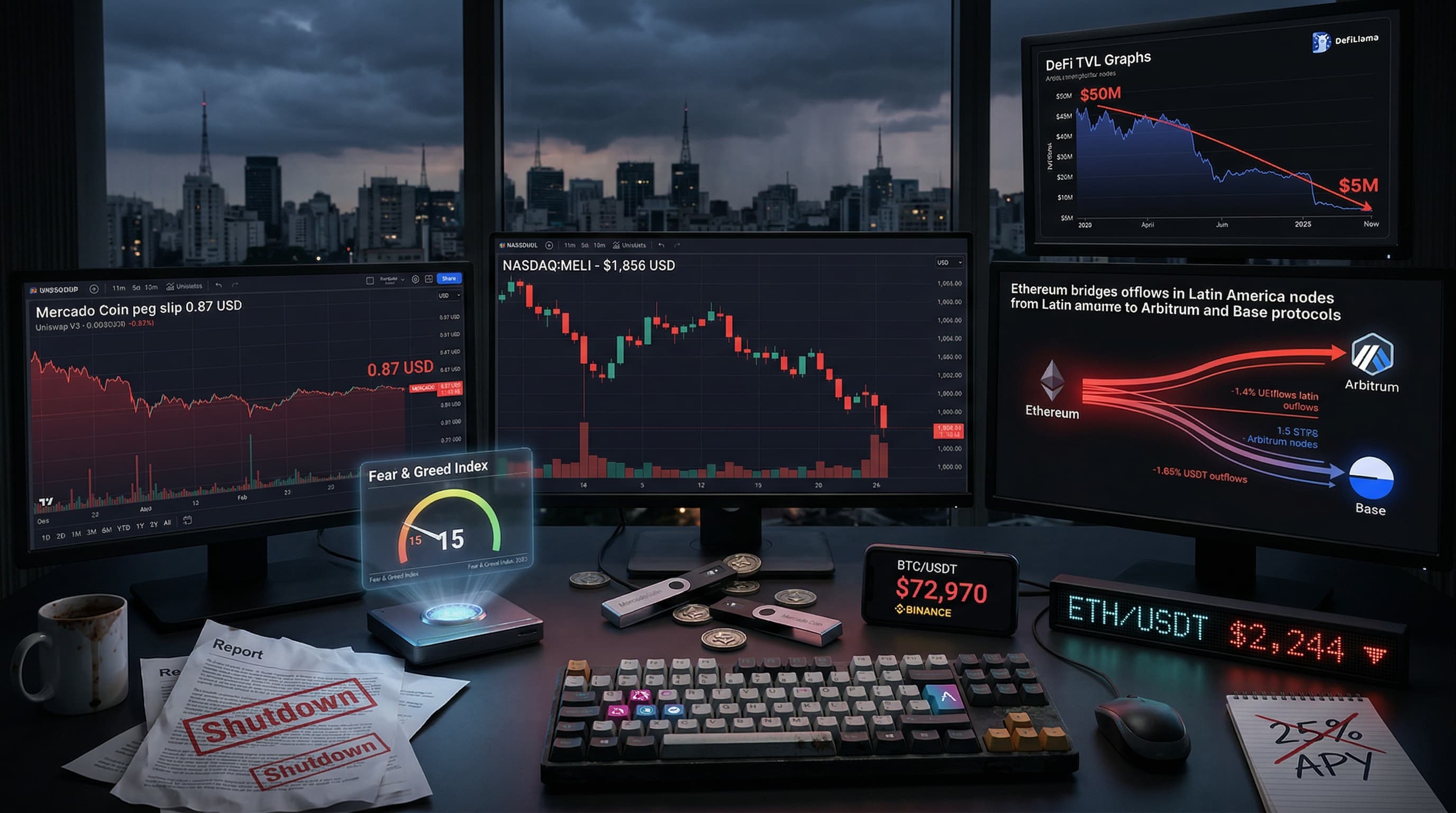 Mercado Coin Shutdown Disrupts DeFi Strategies