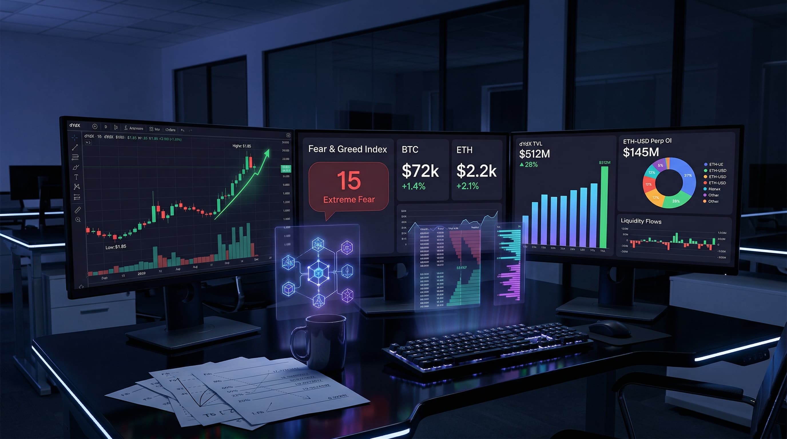 dYdX Surge: Analyst Predicts 1,300% Rally by Q3 2026