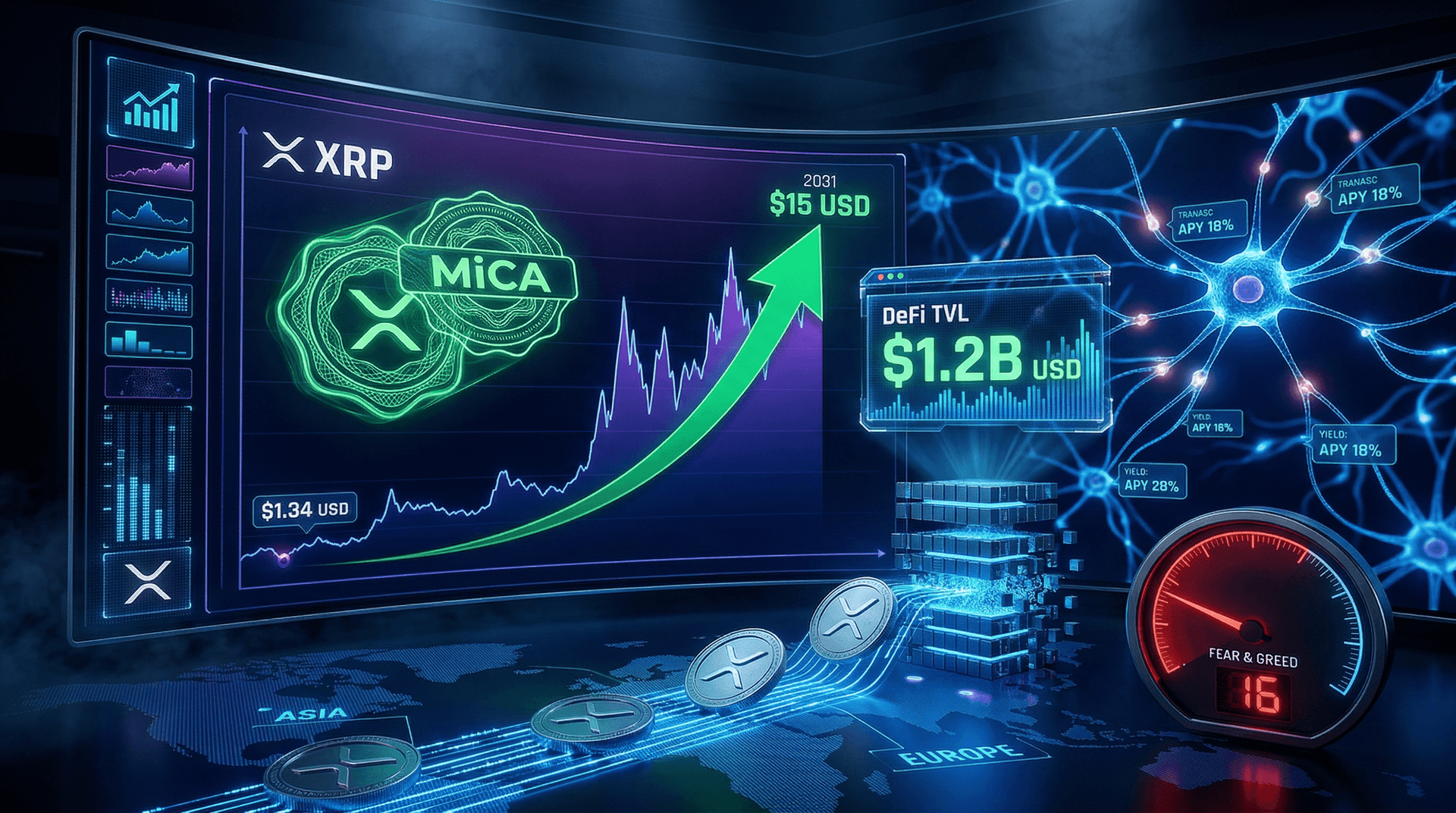 XRP 5-Year Forecast Targets $15 by 2031 Amid Clarity, DeFi