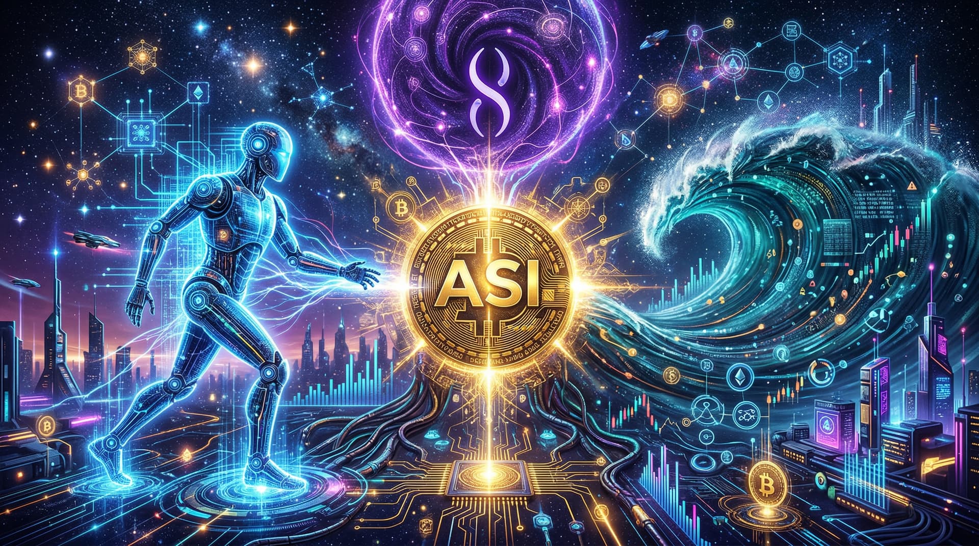 FET, AGIX, OCEAN Merge into ASI: AI Crypto's Bold Power Play