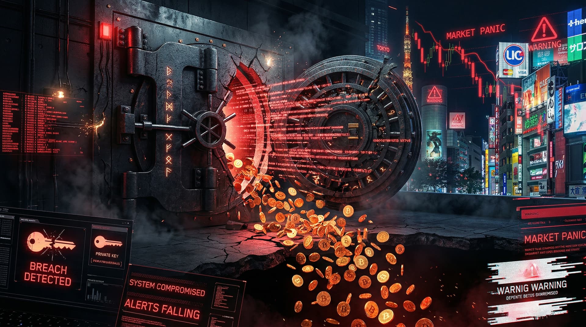 DMM Bitcoin Suffers $305M Hack: Crypto Security Alert for Traders