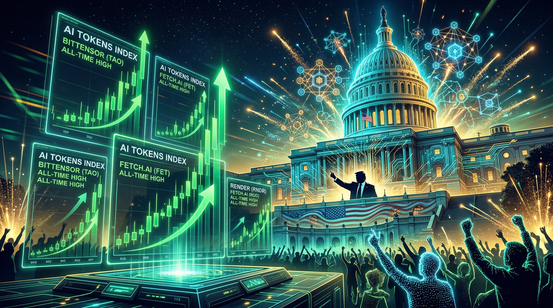 Trump Victory Fuels AI Crypto Rally: TAO Hits New Highs