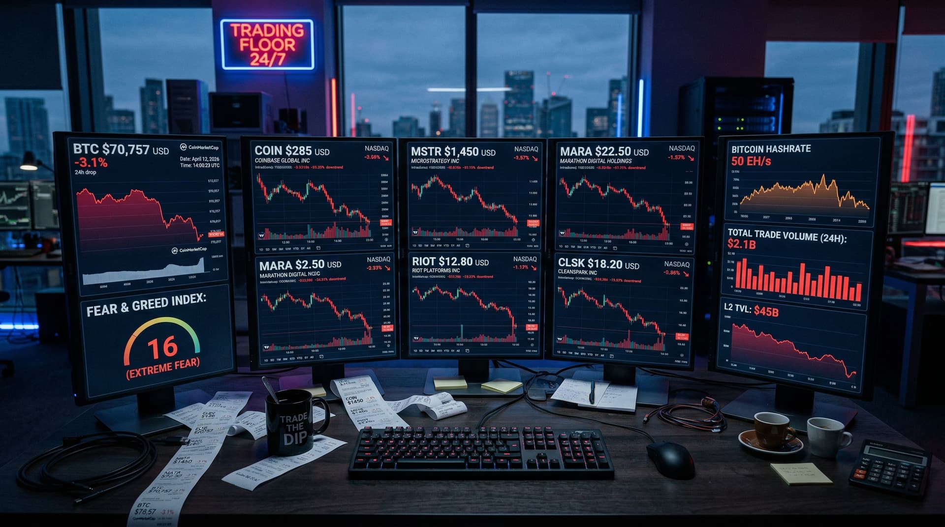 5 Best Cryptocurrency Stocks: COIN $285, MSTR Lead BTC Dip