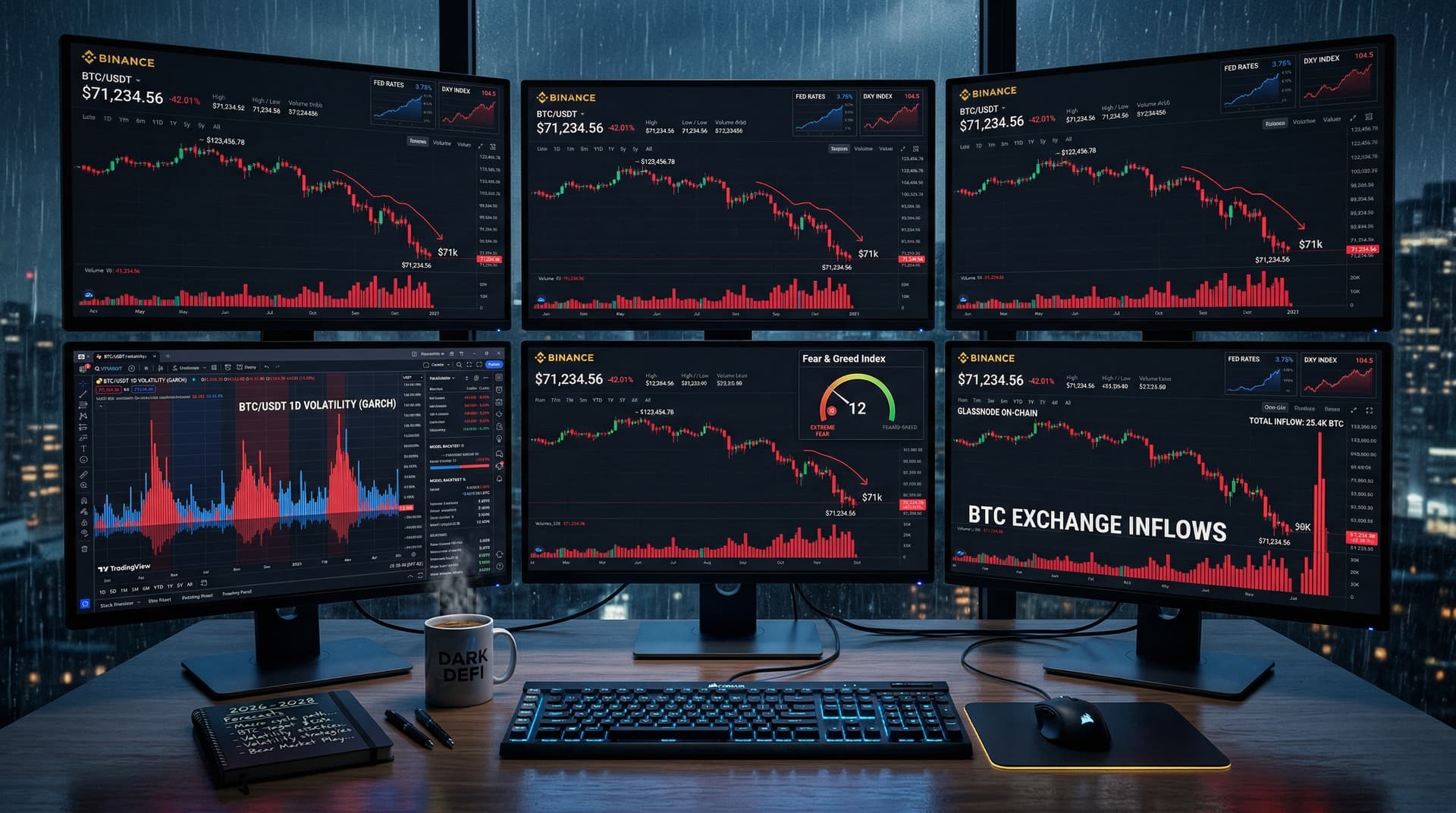 Bitcoin Trajectory Analysis: 42% Drop to $71K Guides Algo Trading