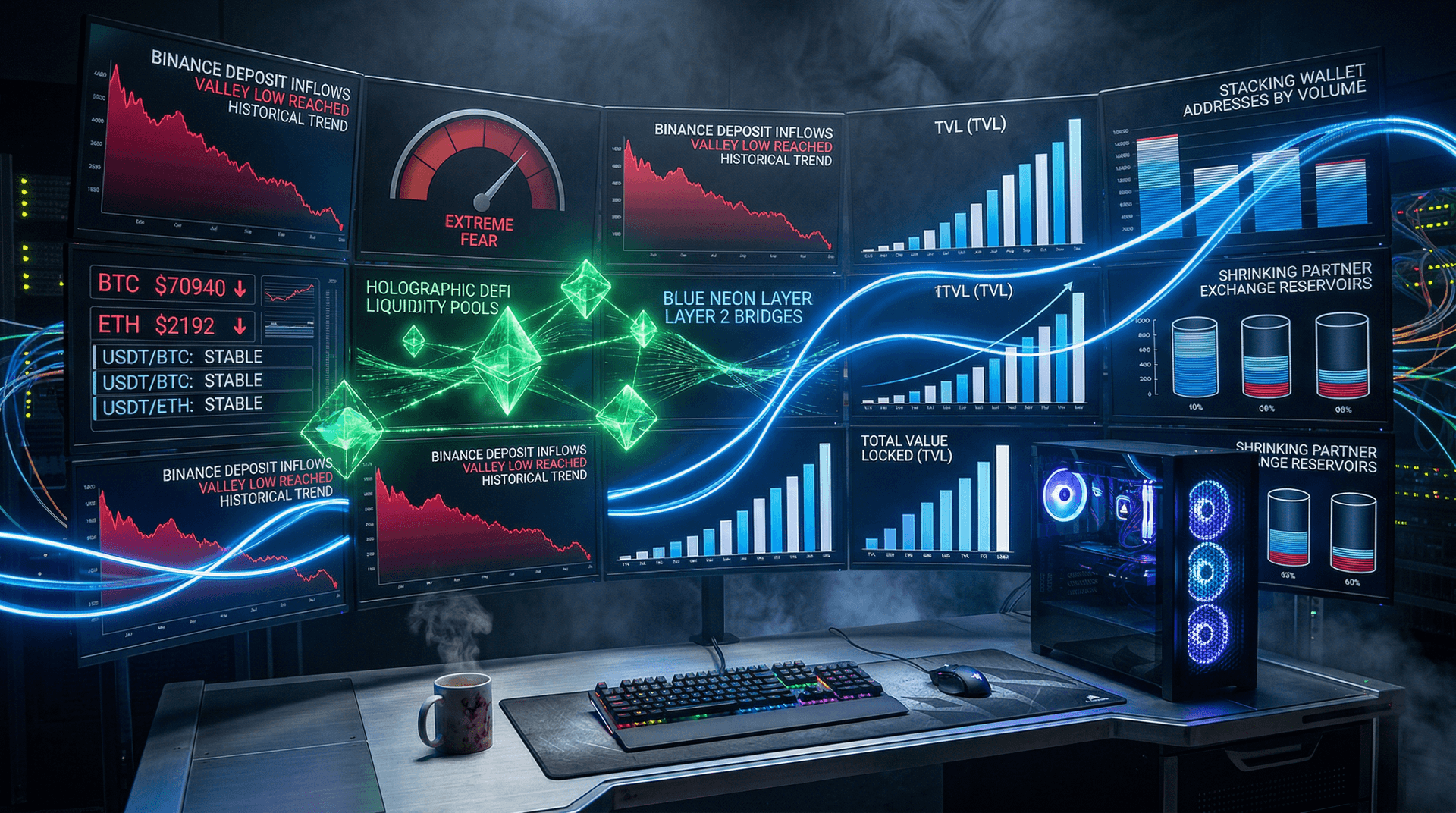 Binance Deposits Drop 62% to 8,200 BTC, Lowest in 6 Months
