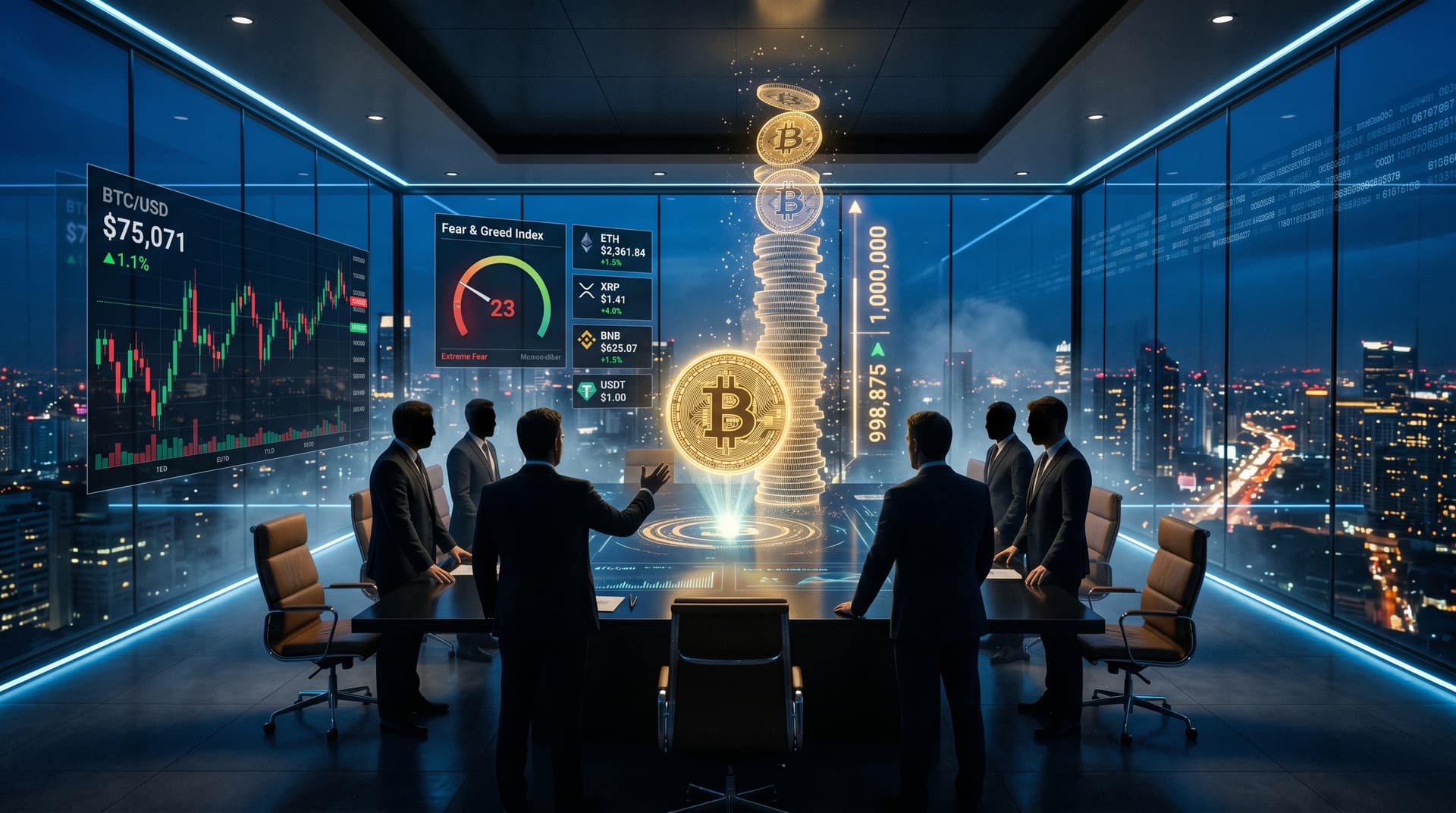 MicroStrategy BTC Milestone Nears 1M as Bitcoin Hits $75K