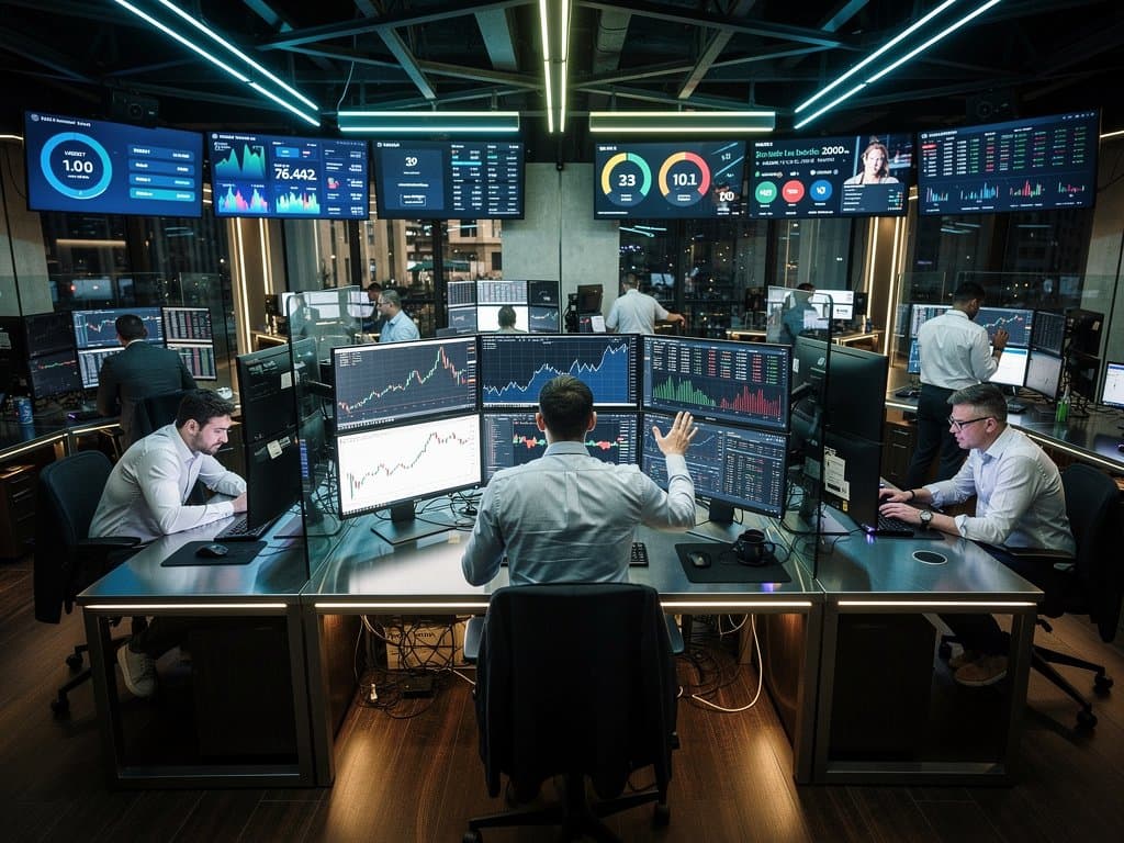 Trading terminals display BTC at $76k, Fear & Greed at 33, IRGC World Cup token DeFi data